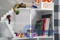 Regał na książki dla dzieci półka domek na zabawki 2w1 LULILO CALLA 116cm XXL