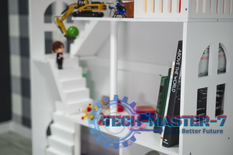 Regał na książki dla dzieci półka domek na zabawki 2w1 LULILO CALLA 116cm XXL Regał na książki dla dzieci półka domek na zabawki 2w1 LULILO CALLA 116cm XXL