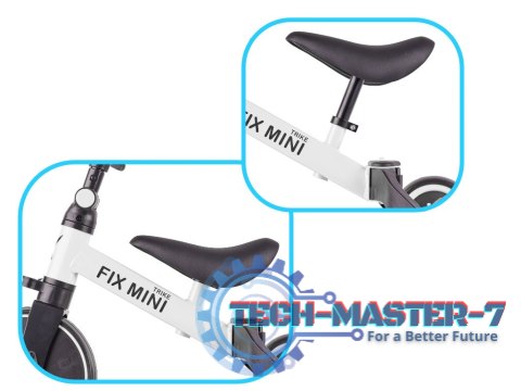 Rowerek Trike Fix Mini biegowy trójkołowy 3w1 z pedałami biały Rowerek Trike Fix Mini biegowy trójkołowy 3w1 z pedałami biały