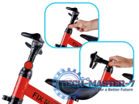 Rowerek Trike Fix Mini biegowy trójkołowy 3w1 z pedałami czerwony Rowerek Trike Fix Mini biegowy trójkołowy 3w1 z pedałami czerwony