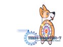 Tarcza Dart z rzutkami piłkami na rzep corgi