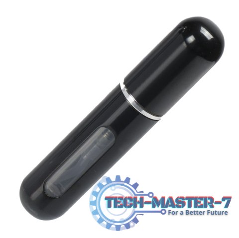 Atomizer podróżny do perfum 5ml dozownik czarny Atomizer podróżny do perfum 5ml dozownik czarny
