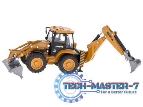Koparka ładowarka metalowa z ruchomymi łyżkami Die-Cast H-toys 1704 1:50 Koparka ładowarka metalowa z ruchomymi łyżkami Die-Cast H-toys 1704 1:50