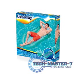 Materac dmuchany do pływania z siatką BESTWAY 43103 miętowy