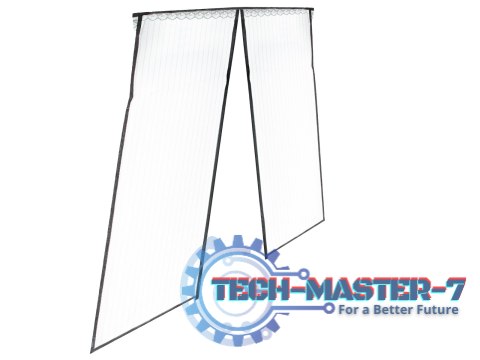 Moskitiera siatka magnetyczna na drzwi 110x220cm CZARNA Moskitiera siatka magnetyczna na drzwi 110x220cm CZARNA