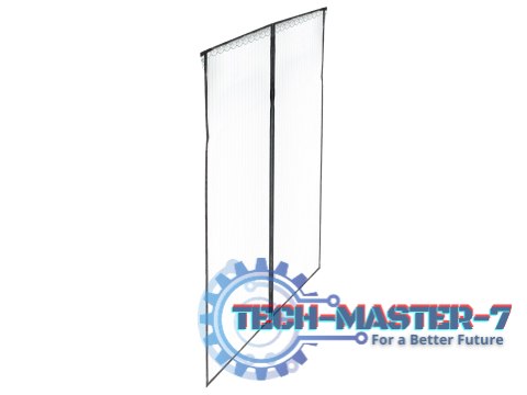 Moskitiera siatka magnetyczna na drzwi 85x210cm CZARNA Moskitiera siatka magnetyczna na drzwi 85x210cm CZARNA
