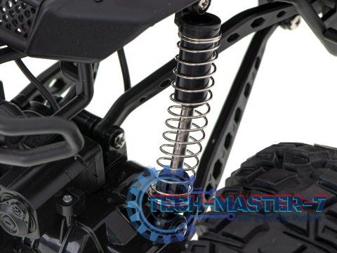 Samochód zdalnie sterowany 2,4GHz 1:8 51cm metal złoty