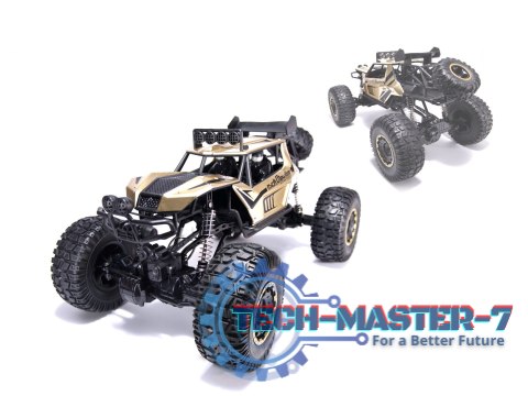 Samochód zdalnie sterowany 2,4GHz 1:8 51cm metal złoty Samochód zdalnie sterowany 2,4GHz 1:8 51cm metal złoty