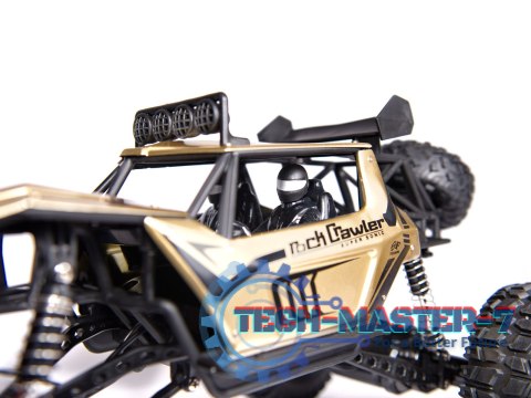 Samochód zdalnie sterowany 2,4GHz 1:8 51cm metal złoty Samochód zdalnie sterowany 2,4GHz 1:8 51cm metal złoty