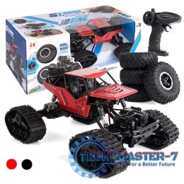 Samochód zdalnie sterowany na pilota RC Rock Crawler 4x4 LHC012 auto 2w1 czerwony
