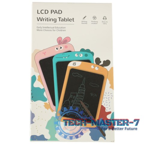Tablet graficzny do rysowania dla dzieci znikopis tablica ekran LCD 8,5' królik róż Tablet graficzny do rysowania dla dzieci znikopis tablica ekran LCD 8,5' królik róż