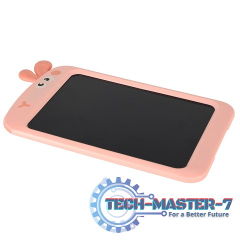 Tablet graficzny do rysowania dla dzieci znikopis tablica ekran LCD 8,5' królik róż Tablet graficzny do rysowania dla dzieci znikopis tablica ekran LCD 8,5' królik róż