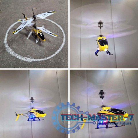 Helikopter zdalnie sterowany na pilota RC SYMA S107H 2.4GHz RTF żółty Helikopter zdalnie sterowany na pilota RC SYMA S107H 2.4GHz RTF żółty