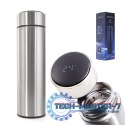 Kubek bidon termiczny termos smart LED 500ml srebrny