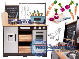 Kuchnia dla dzieci drewniana MDF z akcesoriami LOFT XXL 96cm