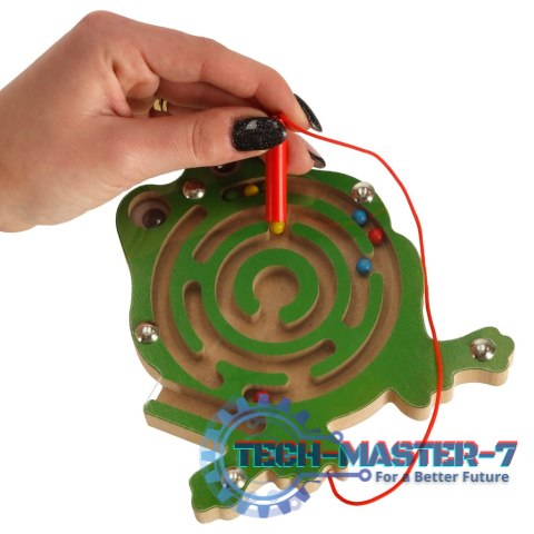 Labirynt magnetyczny kuleczki żaba Labirynt magnetyczny kuleczki żaba