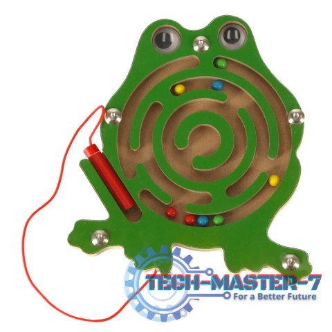 Labirynt magnetyczny kuleczki żaba Labirynt magnetyczny kuleczki żaba
