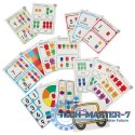 Misie edukacyjne gra nauka liczenia rozpoznawanie kolorów zestaw montessori rozwój zabawa 44el.