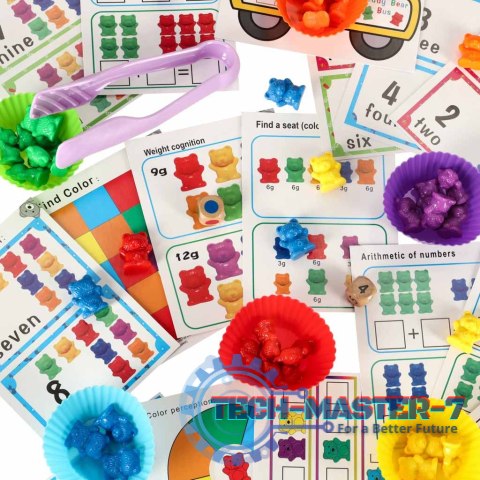 Misie edukacyjne gra nauka liczenia rozpoznawanie kolorów zestaw montessori rozwój zabawa 44el. Misie edukacyjne gra nauka liczenia rozpoznawanie kolorów zestaw montessori rozwój zabawa 44el.