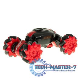 Samochód zdalnie sterowany na pilota RC Speed Pioneer Stunt Car 360 czerwony