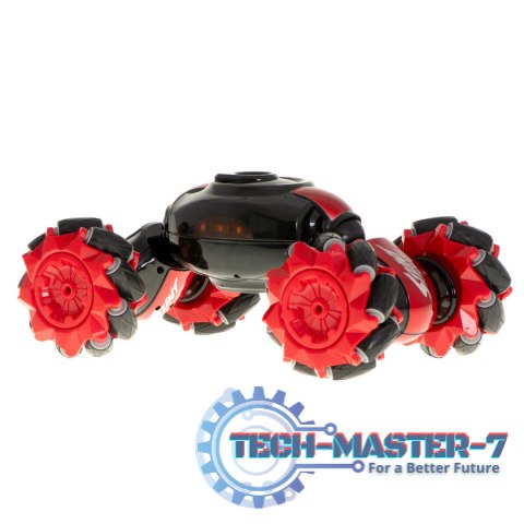 Samochód zdalnie sterowany na pilota RC Speed Pioneer Stunt Car 360 czerwony Samochód zdalnie sterowany na pilota RC Speed Pioneer Stunt Car 360 czerwony