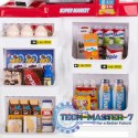 Supermarket sklep kasa fiskalna + wózek
