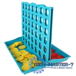 Gra logiczna planszowa szczęśliwa czwórka cztery w rzędzie 25x19x20 cm