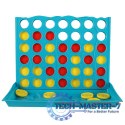 Gra logiczna planszowa szczęśliwa czwórka cztery w rzędzie 25x19x20 cm
