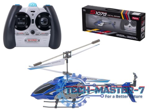 Helikopter zdalnie sterowany na pilota RC SYMA S107G niebieski Helikopter zdalnie sterowany na pilota RC SYMA S107G niebieski