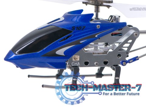 Helikopter zdalnie sterowany na pilota RC SYMA S107G niebieski Helikopter zdalnie sterowany na pilota RC SYMA S107G niebieski