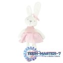 Maskotka pluszowa królik w różowej sukience 42cm