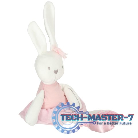 Maskotka pluszowa królik w różowej sukience 42cm Maskotka pluszowa królik w różowej sukience 42cm