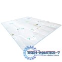 Mata edukacyjna piankowa miarka wzrostu szara 200 x 180 cm