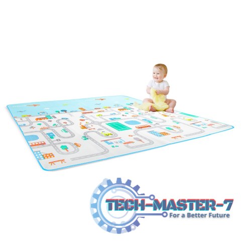 Mata edukacyjna piankowa składana ulica 180 x 200 Mata edukacyjna piankowa składana ulica 180 x 200