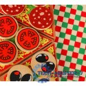 Pizza drewniany zestaw do zabawy na rzep akcesoria łopatka nóż talerz nauka krojenia 20cm