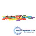 Puzzle drewniane układanka tetris klocki 40el.