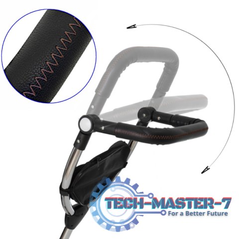 Rowerek Trójkołowy Trike Fix 3w1 z daszkiem obracany regulowany spacerówka prowadnik pasy V3 czarny Rowerek Trójkołowy Trike Fix 3w1 z daszkiem obracany regulowany spacerówka prowadnik pasy V3 czarny