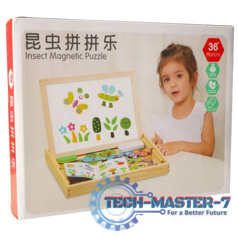 Tablica magnetyczna kredowa wielofunkcyjna ogród + kredka marker gąbka Tablica magnetyczna kredowa wielofunkcyjna ogród + kredka marker gąbka