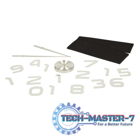 Zegar ścienny naklejany na ścianę 3D lustrzany DIY duży nowoczesny 80-120cm XL Zegar ścienny naklejany na ścianę 3D lustrzany DIY duży nowoczesny 80-120cm XL