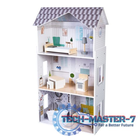 Domek dla lalek z meblami Rezydencja Grace ECOTOYS ECOTOYS