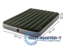 Duży materac dmuchany dwuosobowy 191x137 cm do spania z pompką INTEX 64762 INTEX