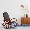 Fotel bujany na płozach bujak na biegunach ModernHome ModernHome