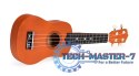 Gitara ukulele dla dzieci drewniana 4 struny nylonowe ECOTOYS ECOTOYS