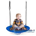 Huśtawka ogrodowa bocianie gniazdo 100cm ECOTOYS niebieska ECOTOYS