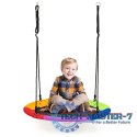 Huśtawka ogrodowa bocianie gniazdo 100cm ECOTOYS wielokolorowa ECOTOYS