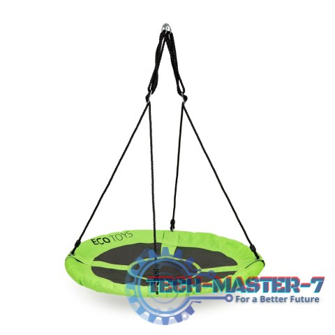Huśtawka ogrodowa bocianie gniazdo 100cm ECOTOYS zielona ECOTOYS Huśtawka ogrodowa bocianie gniazdo 100cm ECOTOYS zielona ECOTOYS