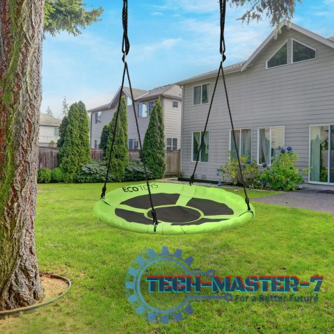 Huśtawka ogrodowa bocianie gniazdo 100cm ECOTOYS zielona ECOTOYS Huśtawka ogrodowa bocianie gniazdo 100cm ECOTOYS zielona ECOTOYS