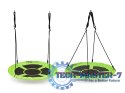 Huśtawka ogrodowa bocianie gniazdo 100cm ECOTOYS zielona ECOTOYS