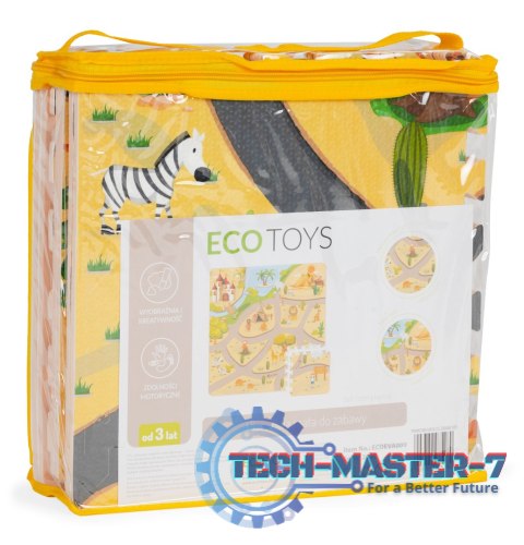 Mata piankowa dla dzieci puzzle safari 9el 93x93cm ECOTOYS ECOTOYS Mata piankowa dla dzieci puzzle safari 9el 93x93cm ECOTOYS ECOTOYS