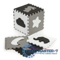 Mata piankowa z płotkiem puzzle suchy basen 25el ECOTOYS ECOTOYS